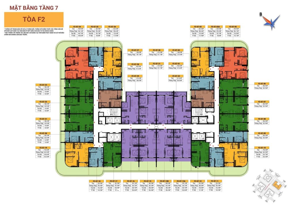 Tầng 7 FourS Tower F2 – Tháp Mai (Mùa Xuân) Đà Nẵng