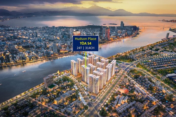 Phối cảnh Hudson Place tòa S4 Capital Square Đà Nẵng ven sông Hàn, 24 tầng, 314 căn hộ