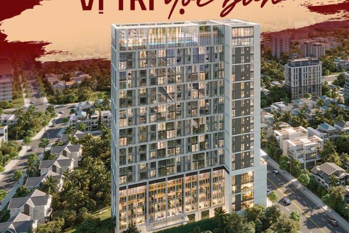 Phối cảnh tòa tháp Sun Solar Residence Đà Nẵng