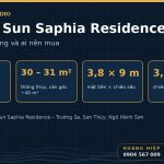 Studio Sun Saphia Residence 30 m²: bố trí, công năng và ai nên mua