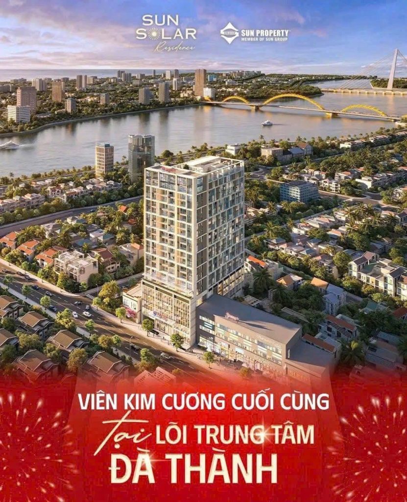 Phối cảnh tổng thể Sun Solar Residence Đà Nẵng